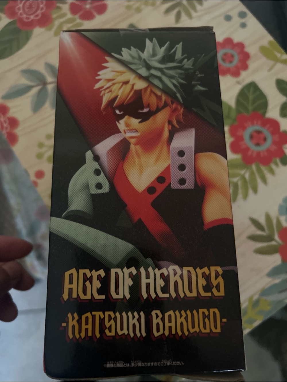 Katsuki Bakugo Action Figure - Black & Green